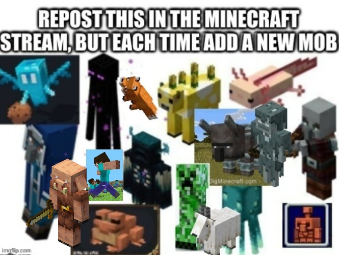 Piglins are my fav | image tagged in minecraft,repost | made w/ Imgflip meme maker