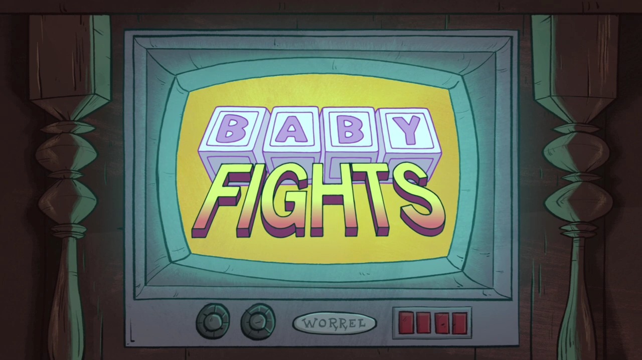 Baby fights Gravity Falls Blank Meme Template