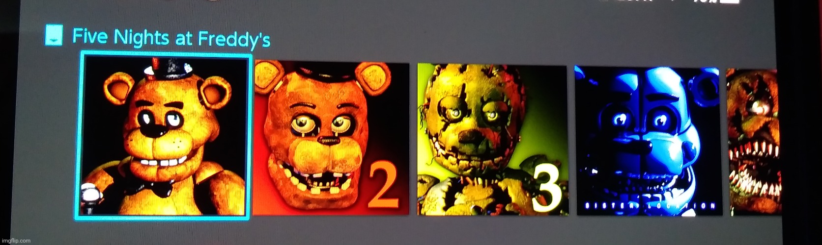 guess who got the fedy core collection on switch | made w/ Imgflip meme maker