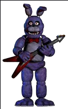 bonnie with no background Blank Meme Template