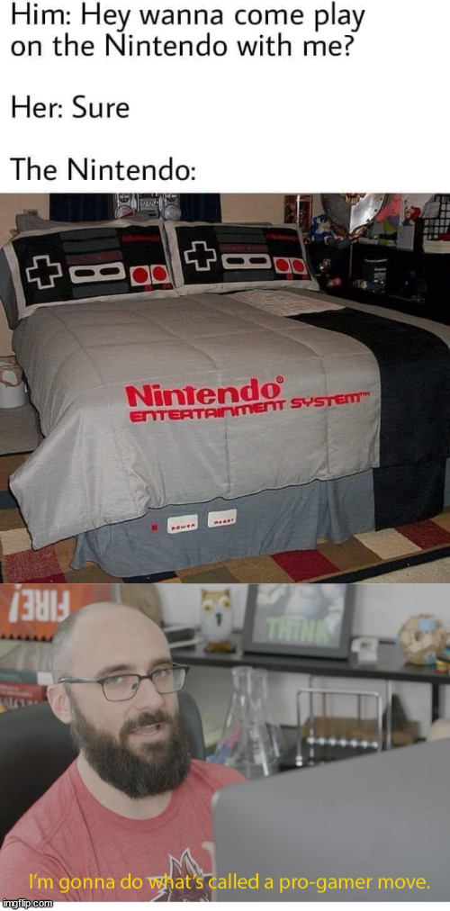 This is awesome | image tagged in i'm gonna do what's called a pro-gamer move,nintendo,bedroom,cool,i don't think it means what you think it means | made w/ Imgflip meme maker