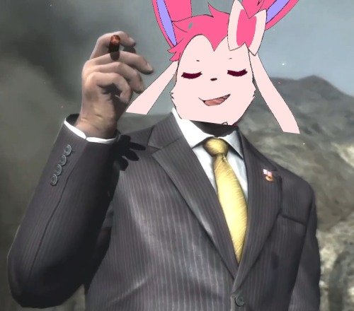 High Quality Senator sylveon. Blank Meme Template