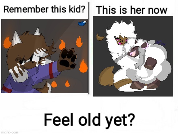 Cocoa had both a huge redesign and character dev | image tagged in feel old yet | made w/ Imgflip meme maker