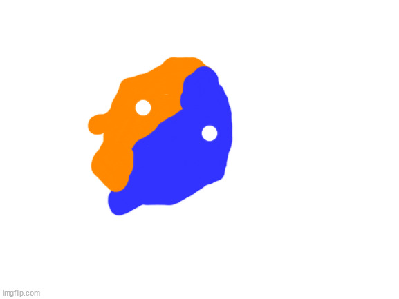 TIDE POD BLOBIE | image tagged in blank white template | made w/ Imgflip meme maker