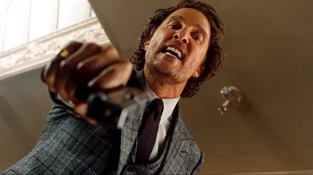 Matthew McConaughey gun Blank Meme Template