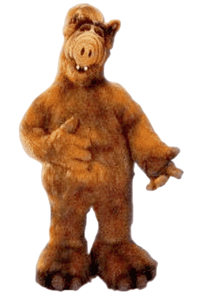 ALF Transparent Blank Meme Template