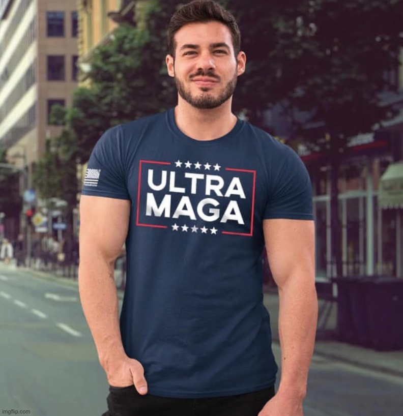 Based ultra MAGA Chad | image tagged in ultra maga | made w/ Imgflip meme maker