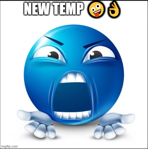 Image tagged in angry blue guy - Imgflip