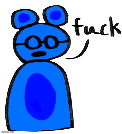 Gummy says a bad word | image tagged in gummy says a bad word | made w/ Imgflip meme maker