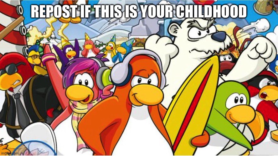 REPOST IF THIS IS YOUR CHILDHOOD | made w/ Imgflip meme maker