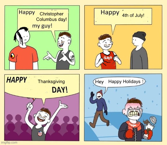 I edited a right-wing comic. | image tagged in cartoon,politics,happy holidays,why are you reading the tags,politicstoo | made w/ Imgflip meme maker