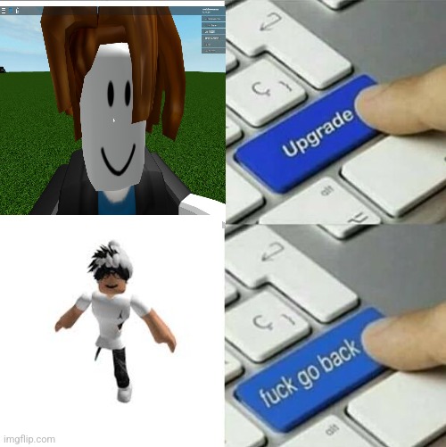 Roblox bacon hair Memes & GIFs - Imgflip