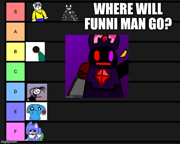 WHERE WILL FUNNI MAN GO? | made w/ Imgflip meme maker