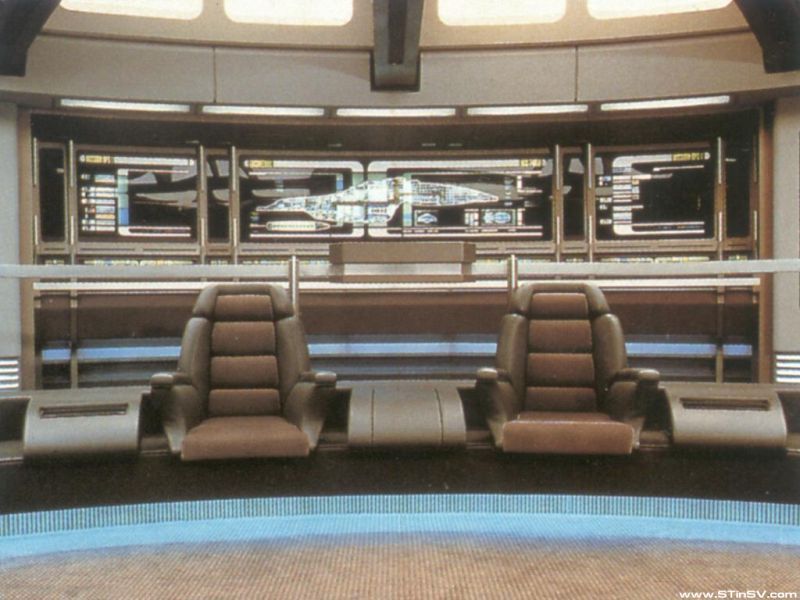 High Quality Star Trek Voyager Bridge Blank Meme Template