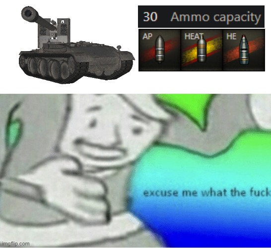 Grille's ammo | image tagged in world of tanks | made w/ Imgflip meme maker