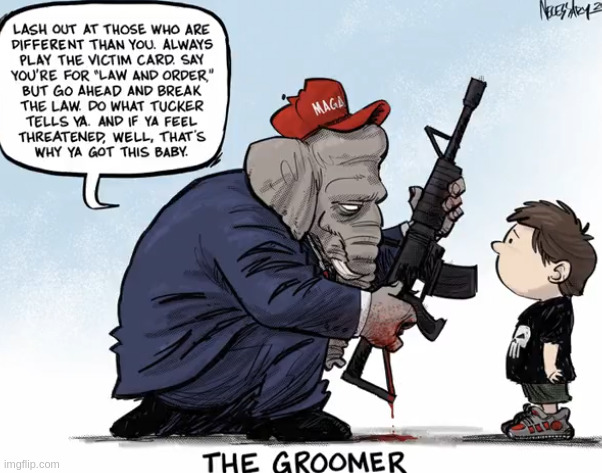 sometimes these cartoon are too accurate | image tagged in usa,gop,gunz | made w/ Imgflip meme maker