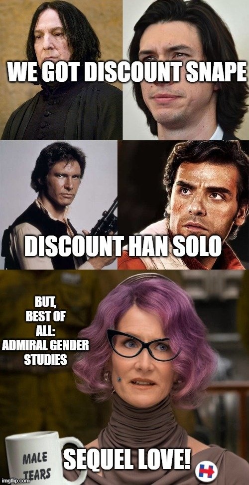 Not made by me. Created by Noah Goive over on Quora | image tagged in star wars,gender studies,discount,memes,star wars meme | made w/ Imgflip meme maker