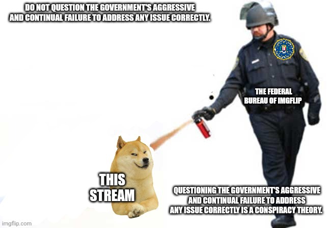 Surrender this criminal stream immediately | THE FEDERAL BUREAU OF IMGFLIP; THIS STREAM | image tagged in stop,the hate,speech,fbi | made w/ Imgflip meme maker