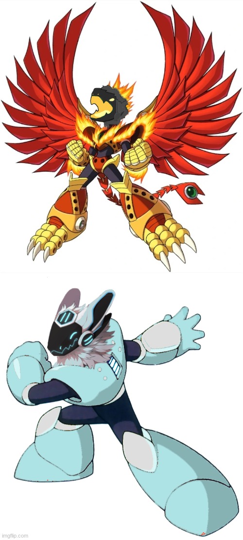 I'm having too much fun with this | image tagged in mega man,furry | made w/ Imgflip meme maker