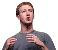 High Quality Marl Zuckerberg Blank Background Blank Meme Template