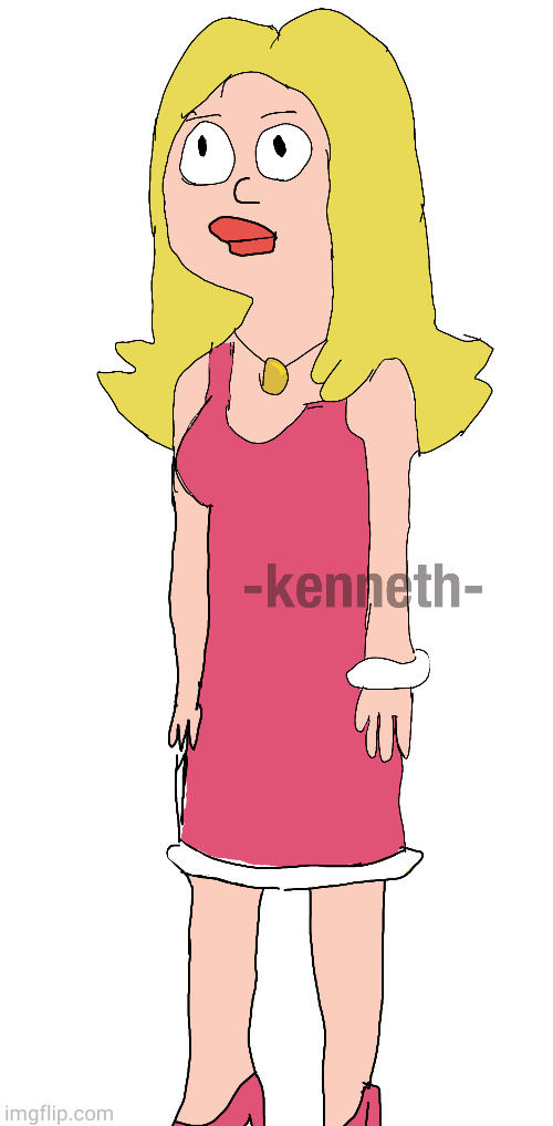 I drew Francine from American Dad | made w/ Imgflip meme maker
