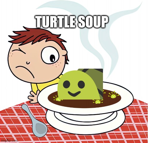 Don't Eat That Soup | TURTLE SOUP | image tagged in don't eat that soup | made w/ Imgflip meme maker
