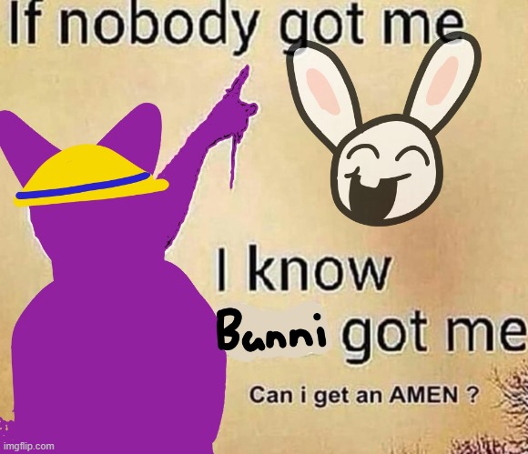 image tagged in bunni | made w/ Imgflip meme maker