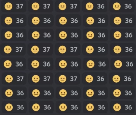 Neutral Face emoji wall Blank Meme Template