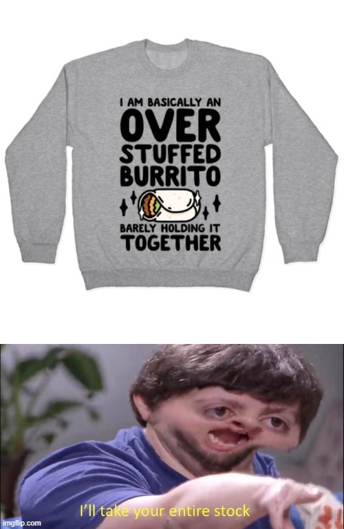 who wants the link | image tagged in i'll take your entire stock | made w/ Imgflip meme maker