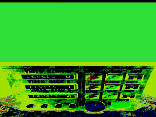 High Quality Sick green glitch Blank Meme Template