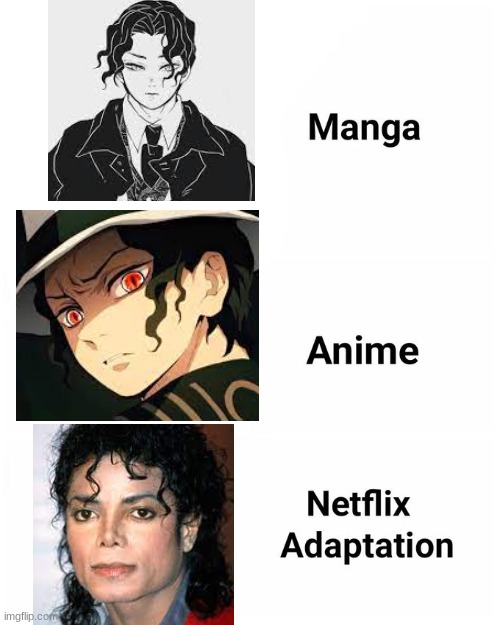 muzan jackson | image tagged in netflix adaptation,muzan,demon slayer | made w/ Imgflip meme maker