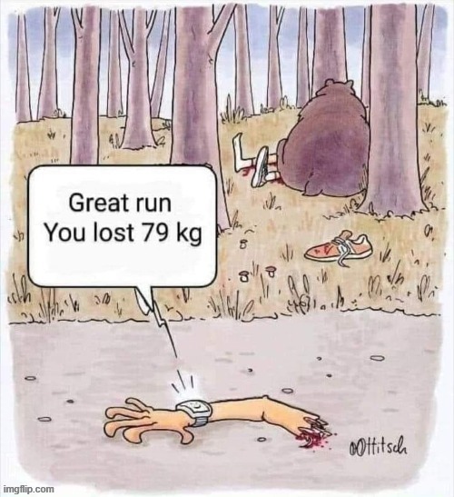 Lose weight fast ! | image tagged in lost in the woods | made w/ Imgflip meme maker