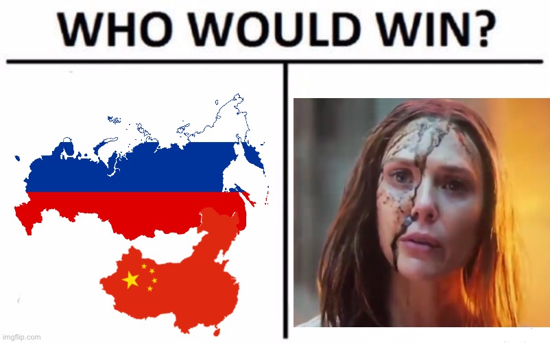 idk why i thought of this- | image tagged in memes,who would win | made w/ Imgflip meme maker