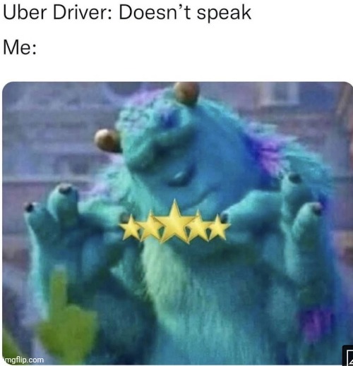 image tagged in uber,driver,5 stars | made w/ Imgflip meme maker