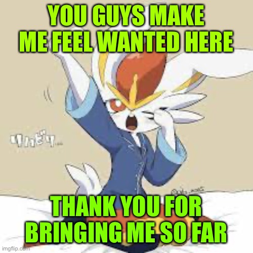 Thank you for commenting | YOU GUYS MAKE ME FEEL WANTED HERE; THANK YOU FOR BRINGING ME SO FAR | image tagged in benjamin16 announcement | made w/ Imgflip meme maker