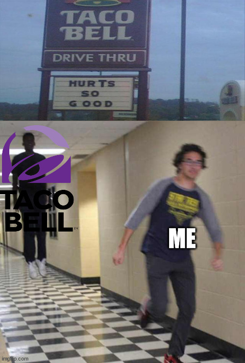 Nope not me! | ME | image tagged in floating boy chasing running boy | made w/ Imgflip meme maker
