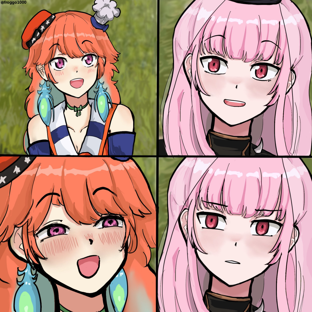 High Quality for the better right? mori calliope kiara hololive english Blank Meme Template