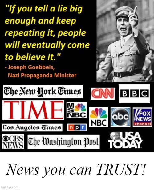 You shouldn't, but you "can" | News you can TRUST! | image tagged in fake news now reporting on fake news | made w/ Imgflip meme maker