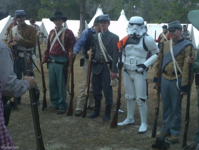 civil war stormtrooper | image tagged in civil war stormtrooper | made w/ Imgflip meme maker