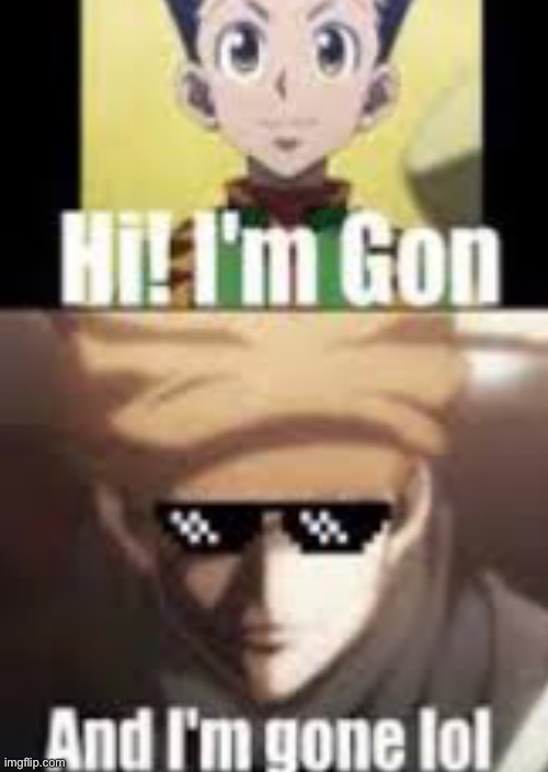 image tagged in anime,hunter x hunter,hxh,funny | made w/ Imgflip meme maker
