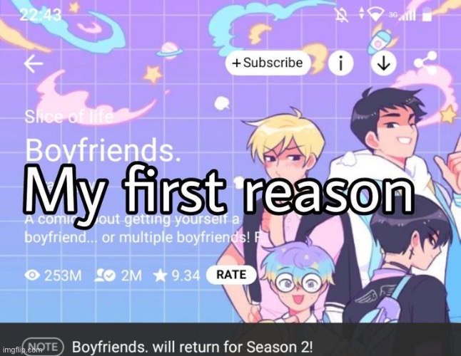 an enough reason. | made w/ Imgflip meme maker
