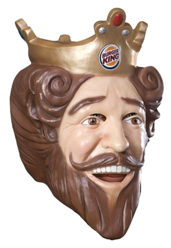 Burger King mascot Blank Meme Template