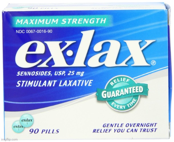 ex lax extra | image tagged in ex lax extra | made w/ Imgflip meme maker