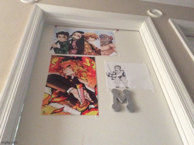 Just stuck some posters up on my door | made w/ Imgflip meme maker