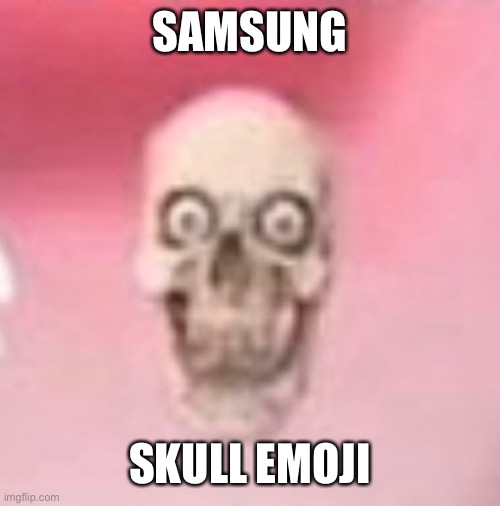 Prince Philip | SAMSUNG; SKULL EMOJI | image tagged in skull | made w/ Imgflip meme maker