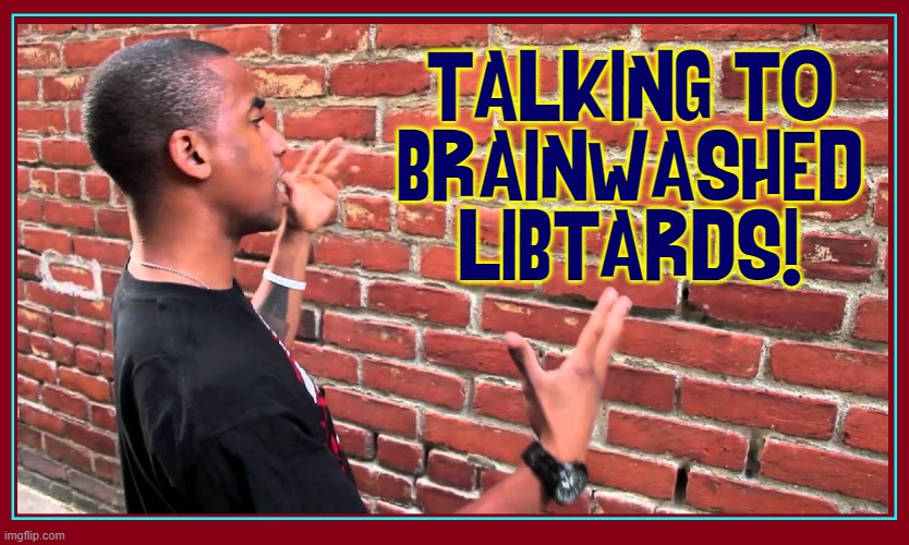 At least this particular group didn't try to kill me! |  TALKING TO
BRAINWASHED
LIBTARDS! | image tagged in vince vance,memes,progressives,brick wall,brainwashed,liberals | made w/ Imgflip meme maker