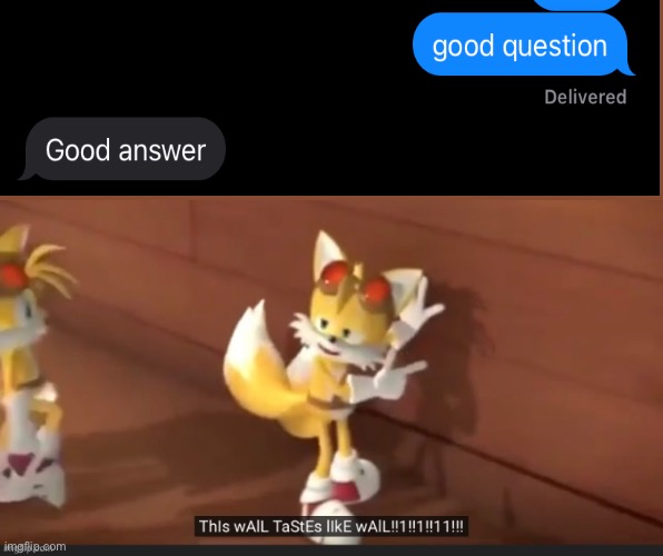 Good Title | image tagged in this wall taste like wall | made w/ Imgflip meme maker