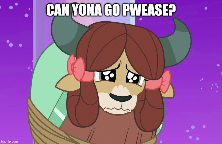 CAN YONA GO PWEASE? | made w/ Imgflip meme maker
