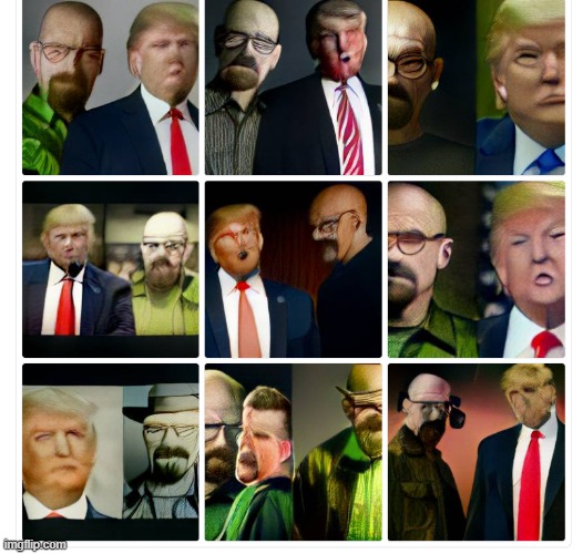 Remember when Walter White met Donald Trump | made w/ Imgflip meme maker