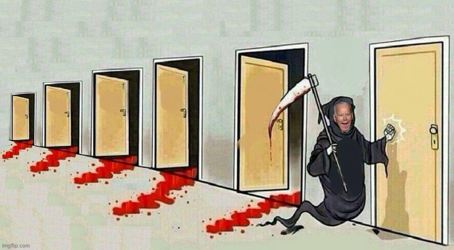 death door knocking | image tagged in death door knocking | made w/ Imgflip meme maker